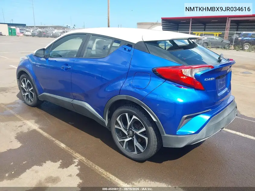 2018 Toyota C-Hr Xle/Xle Premium VIN: NMTKHMBX9JR034616 Lot: 45356111