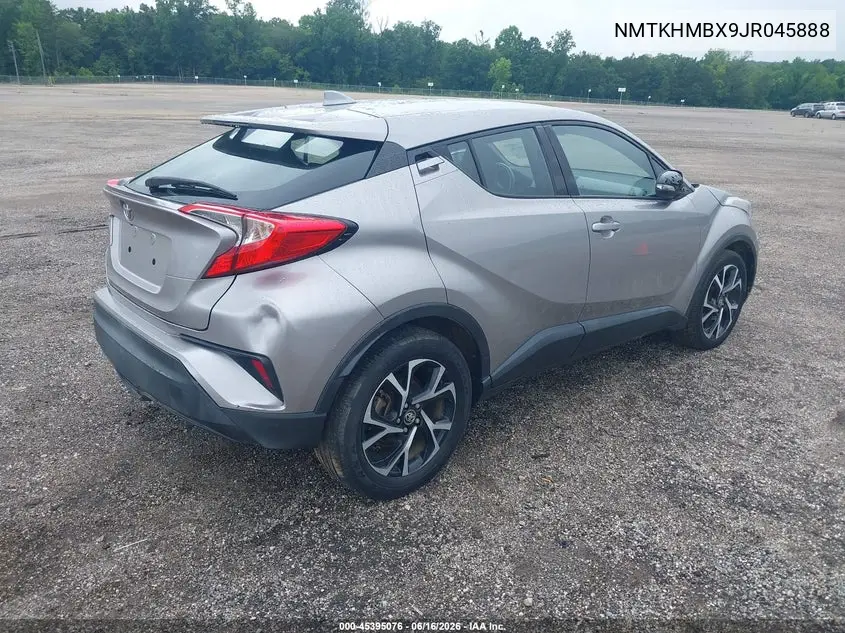 2018 Toyota C-Hr Xle VIN: NMTKHMBX9JR045888 Lot: 45395076