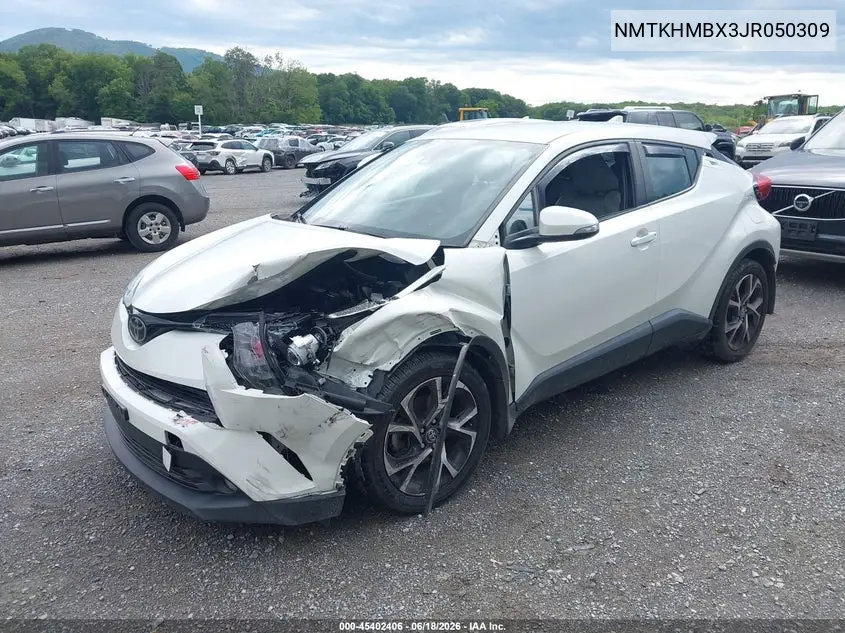 2018 Toyota C-Hr Xle Premium VIN: NMTKHMBX3JR050309 Lot: 45402406