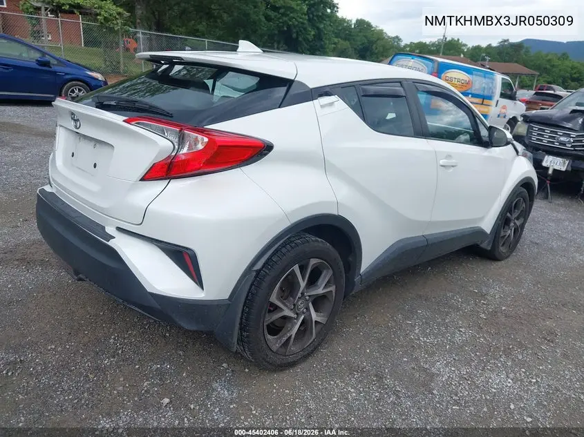 2018 Toyota C-Hr Xle Premium VIN: NMTKHMBX3JR050309 Lot: 45402406
