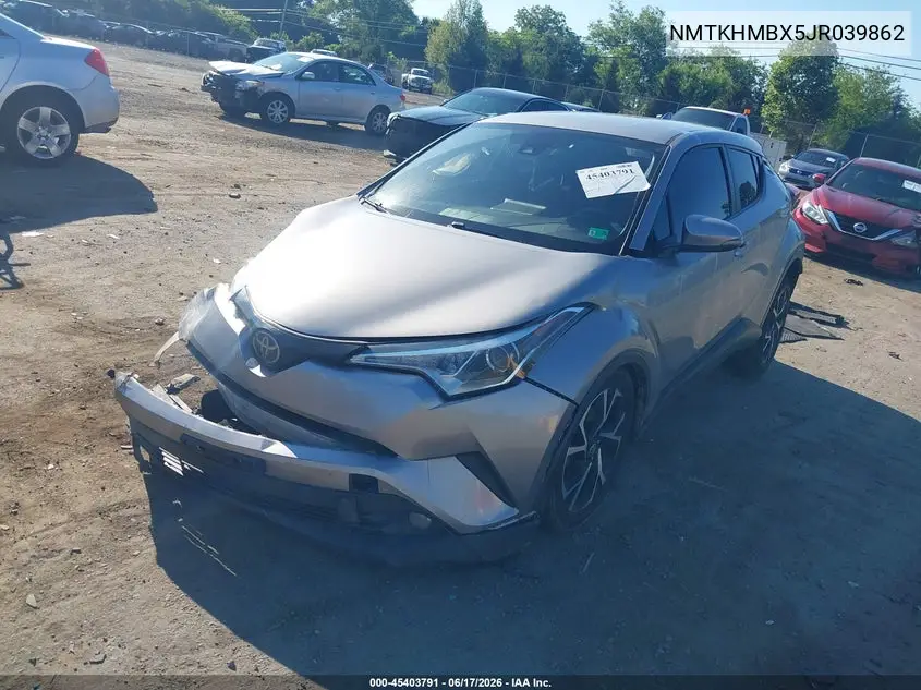 2018 Toyota C-Hr Xle Premium VIN: NMTKHMBX5JR039862 Lot: 45403791