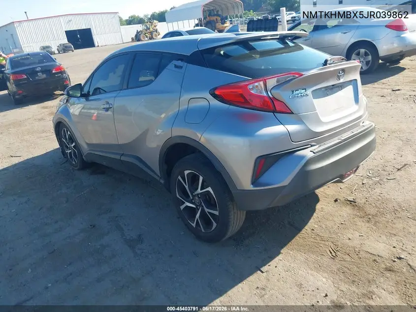 2018 Toyota C-Hr Xle Premium VIN: NMTKHMBX5JR039862 Lot: 45403791