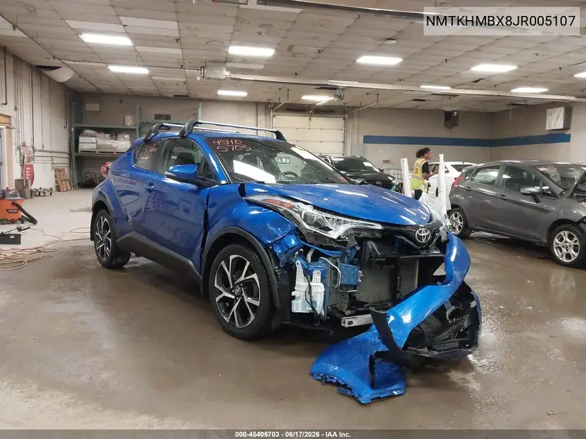 2018 Toyota C-Hr Xle VIN: NMTKHMBX8JR005107 Lot: 45405703