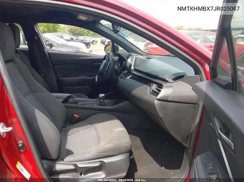2018 Toyota C-Hr Xle Premium VIN: NMTKHMBX7JR025087 Lot: 45425243