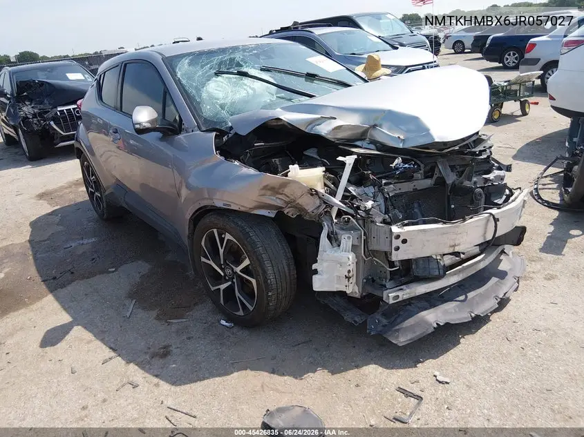 2018 Toyota C-Hr Xle Premium VIN: NMTKHMBX6JR057027 Lot: 45426835