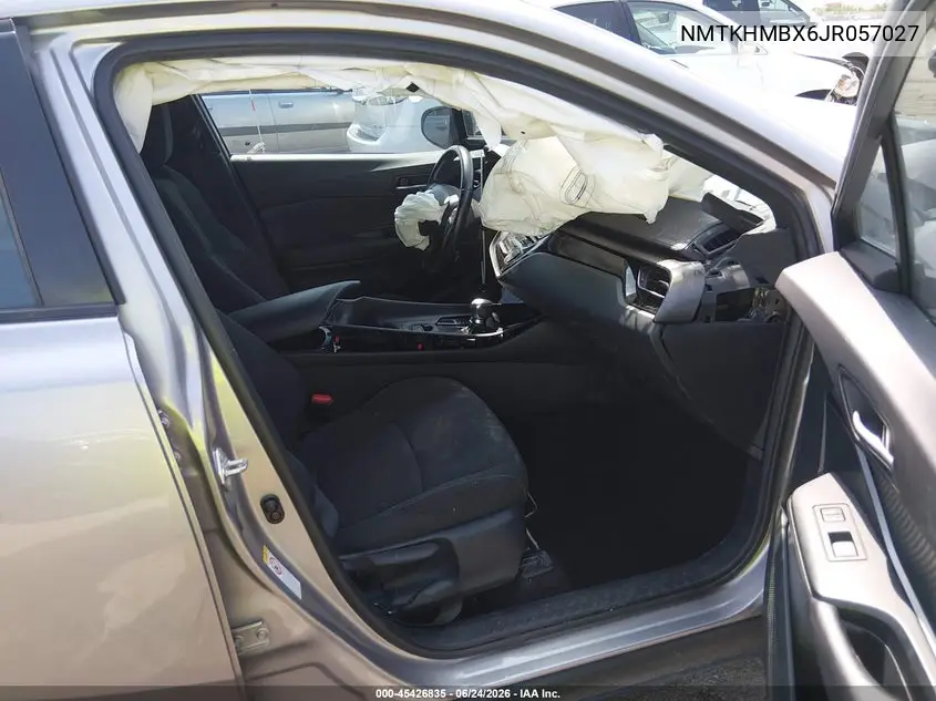 2018 Toyota C-Hr Xle Premium VIN: NMTKHMBX6JR057027 Lot: 45426835