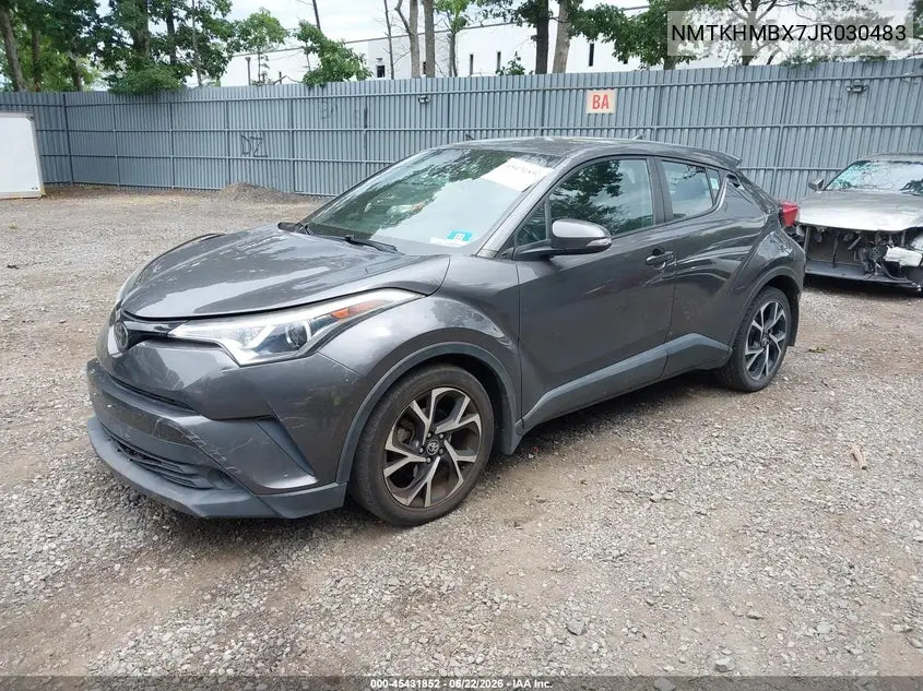 2018 Toyota C-Hr Xle VIN: NMTKHMBX7JR030483 Lot: 45431852