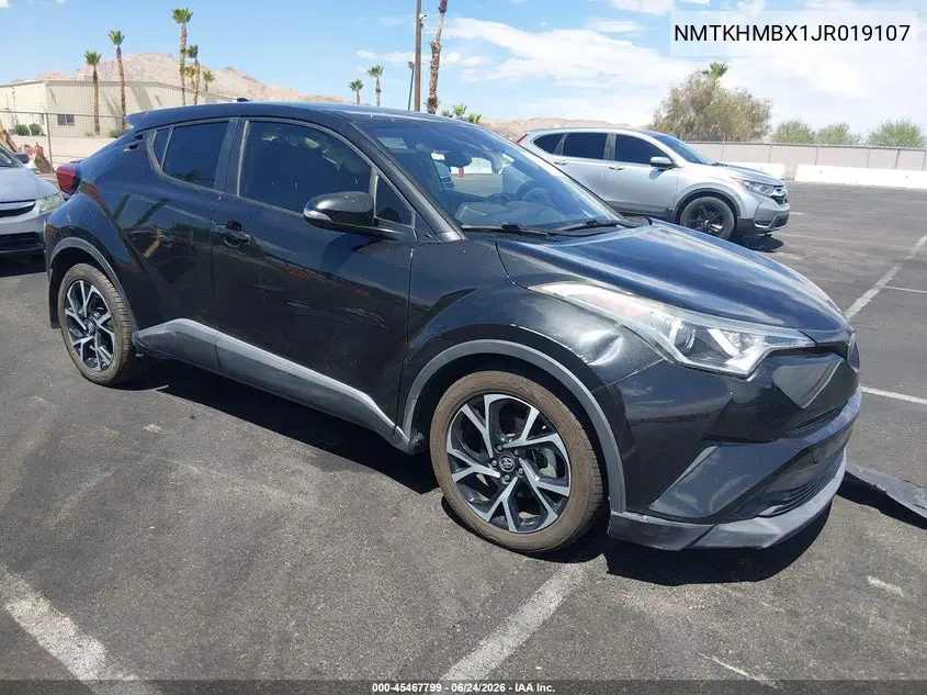 2018 Toyota C-Hr Xle Premium VIN: NMTKHMBX1JR019107 Lot: 45467799