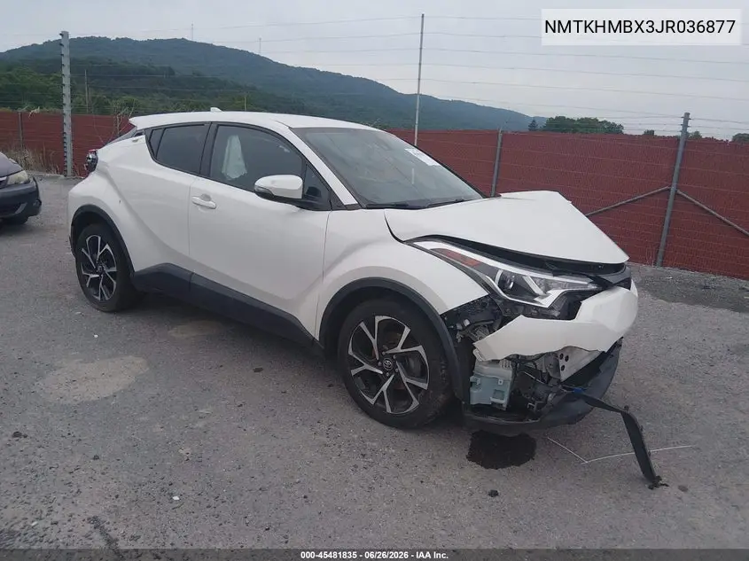 2018 Toyota C-Hr Xle Premium VIN: NMTKHMBX3JR036877 Lot: 45481835