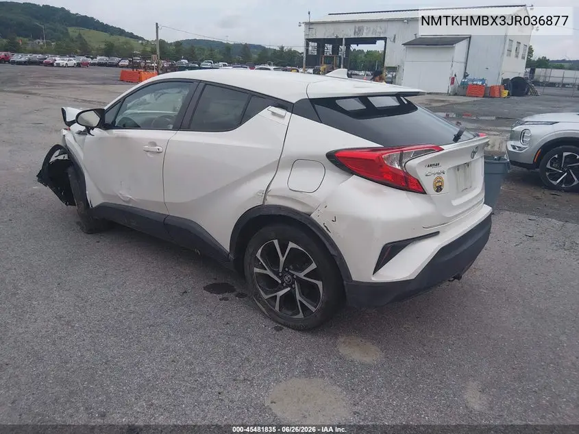 2018 Toyota C-Hr Xle Premium VIN: NMTKHMBX3JR036877 Lot: 45481835