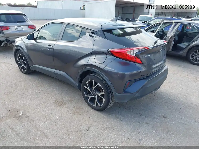2018 Toyota C-Hr Xle VIN: JTNKHMBXXJ1005989 Lot: 45499583