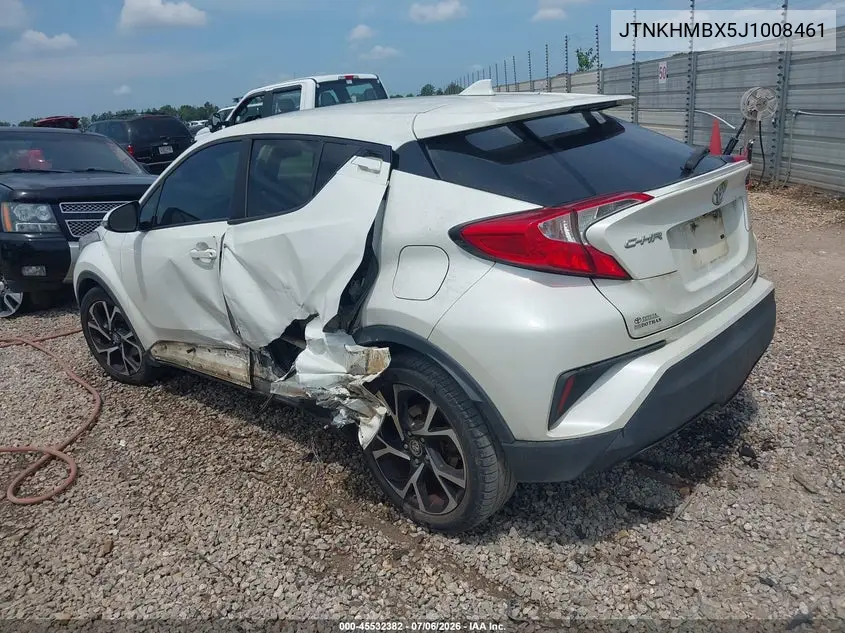 2018 Toyota C-Hr Xle Premium VIN: JTNKHMBX5J1008461 Lot: 45532382