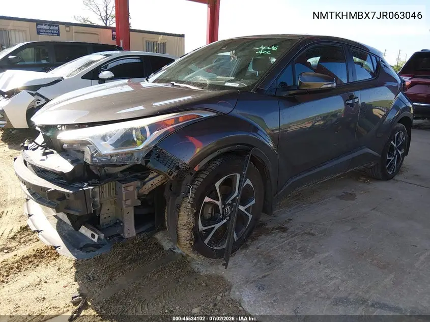 2018 Toyota C-Hr Xle VIN: NMTKHMBX7JR063046 Lot: 45534102