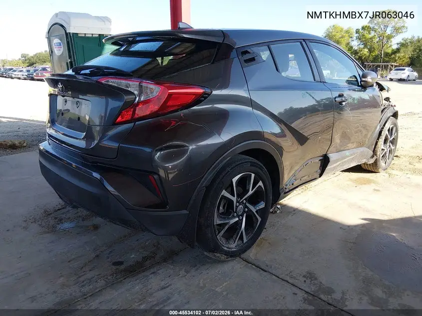 2018 Toyota C-Hr Xle VIN: NMTKHMBX7JR063046 Lot: 45534102