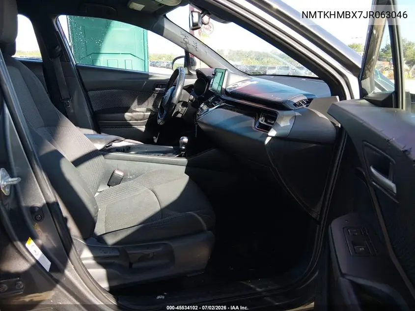 2018 Toyota C-Hr Xle VIN: NMTKHMBX7JR063046 Lot: 45534102