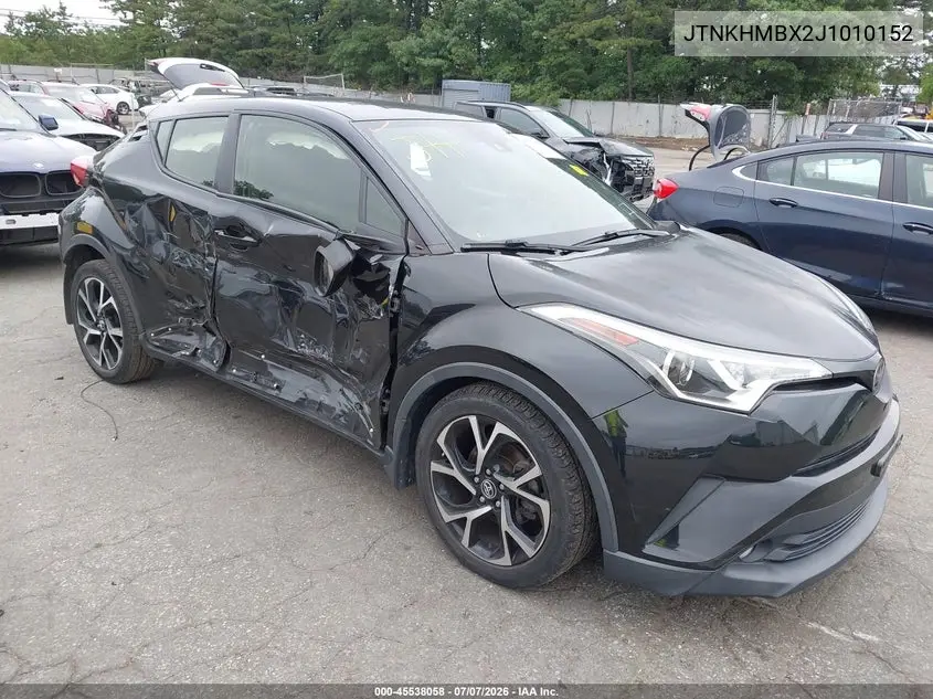 2018 Toyota C-Hr Xle Premium VIN: JTNKHMBX2J1010152 Lot: 45538058