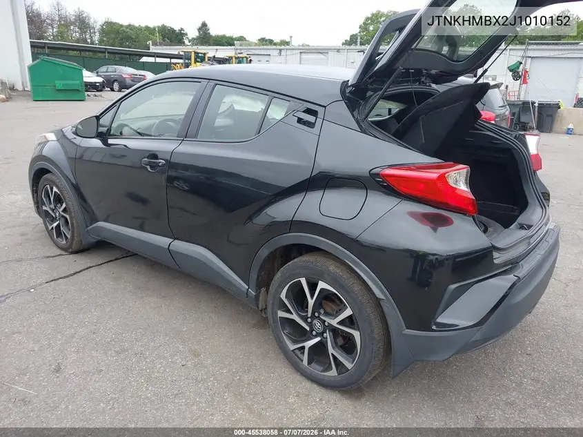 2018 Toyota C-Hr Xle Premium VIN: JTNKHMBX2J1010152 Lot: 45538058