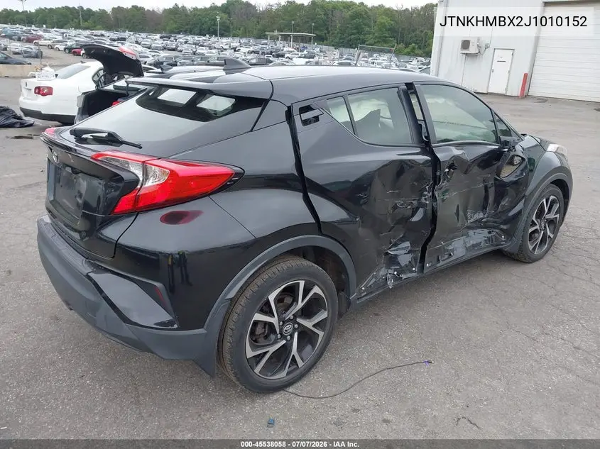 2018 Toyota C-Hr Xle Premium VIN: JTNKHMBX2J1010152 Lot: 45538058