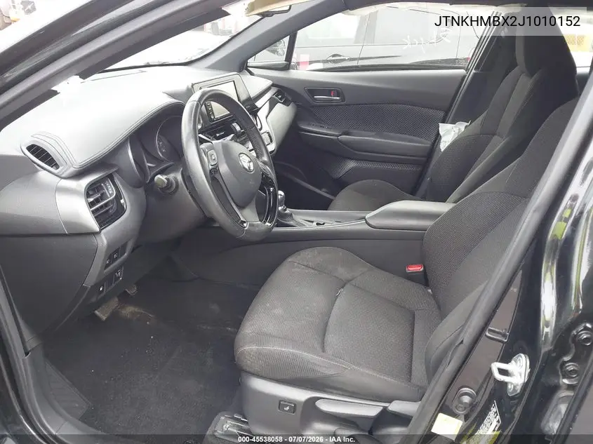 2018 Toyota C-Hr Xle Premium VIN: JTNKHMBX2J1010152 Lot: 45538058