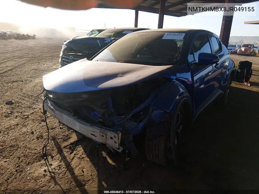2018 Toyota C-Hr Xle Premium VIN: NMTKHMBX8JR049155 Lot: 45546413