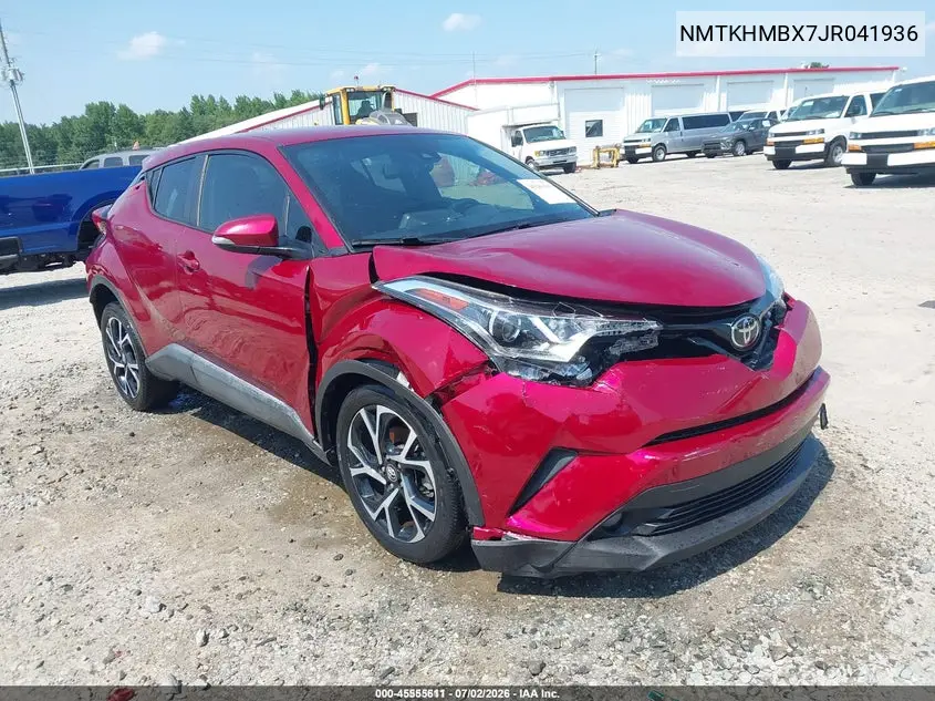 2018 Toyota C-Hr Xle VIN: NMTKHMBX7JR041936 Lot: 45555611