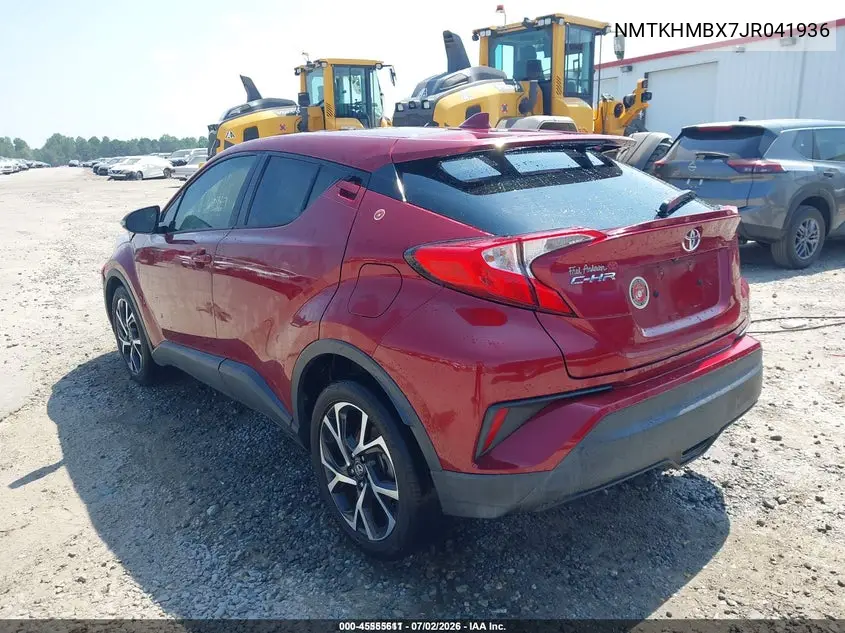 2018 Toyota C-Hr Xle VIN: NMTKHMBX7JR041936 Lot: 45555611