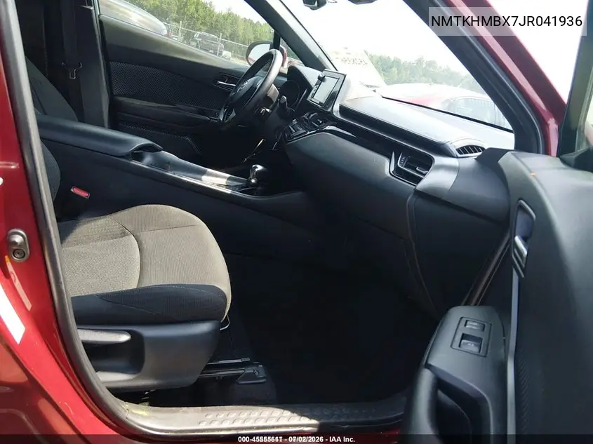 2018 Toyota C-Hr Xle VIN: NMTKHMBX7JR041936 Lot: 45555611