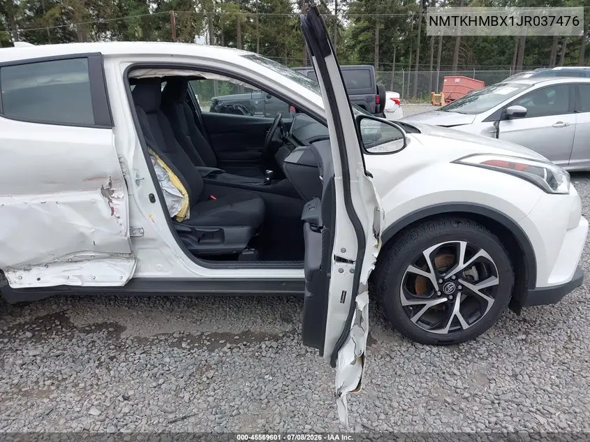 2018 Toyota C-Hr Xle VIN: NMTKHMBX1JR037476 Lot: 45569601
