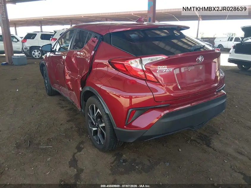 2018 Toyota C-Hr Xle VIN: NMTKHMBX2JR028639 Lot: 45569989