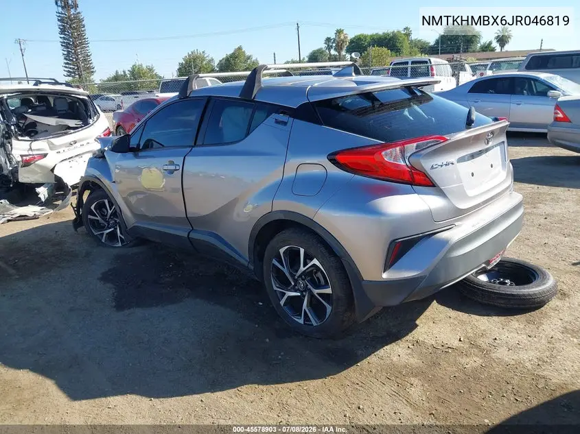 2018 Toyota C-Hr Xle Premium VIN: NMTKHMBX6JR046819 Lot: 45578903