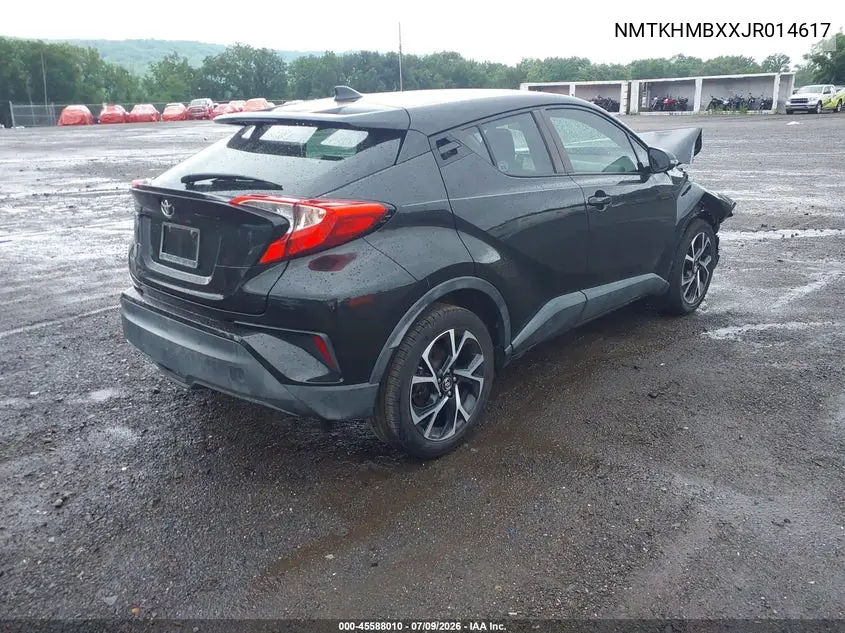 2018 Toyota C-Hr Xle VIN: NMTKHMBXXJR014617 Lot: 45588010
