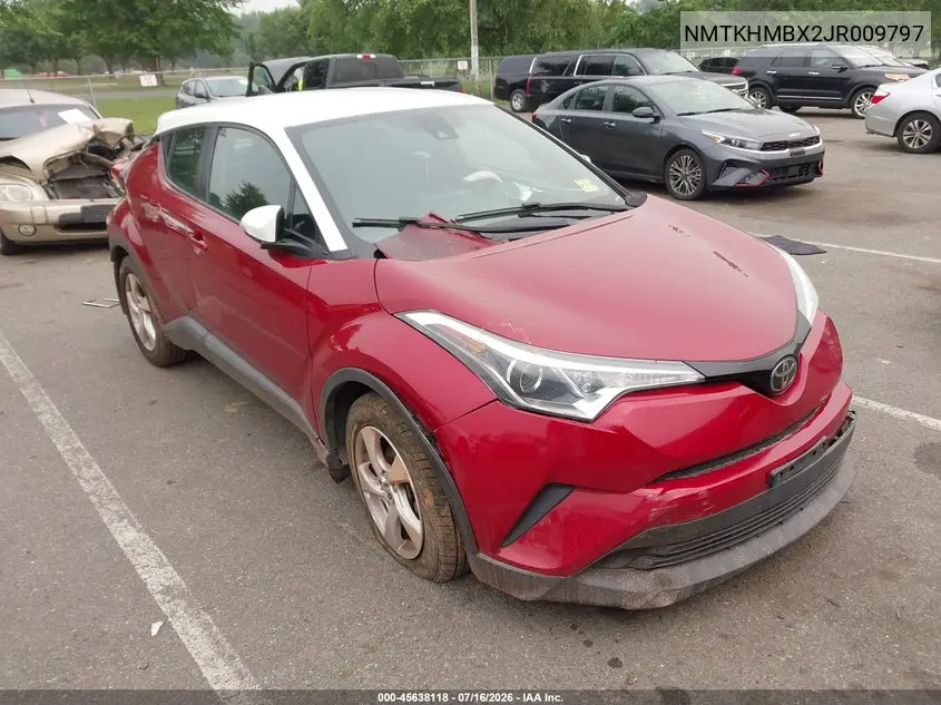 2018 Toyota C-Hr Xle VIN: NMTKHMBX2JR009797 Lot: 45638118