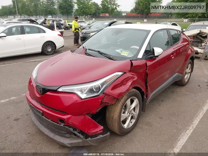 2018 Toyota C-Hr Xle VIN: NMTKHMBX2JR009797 Lot: 45638118