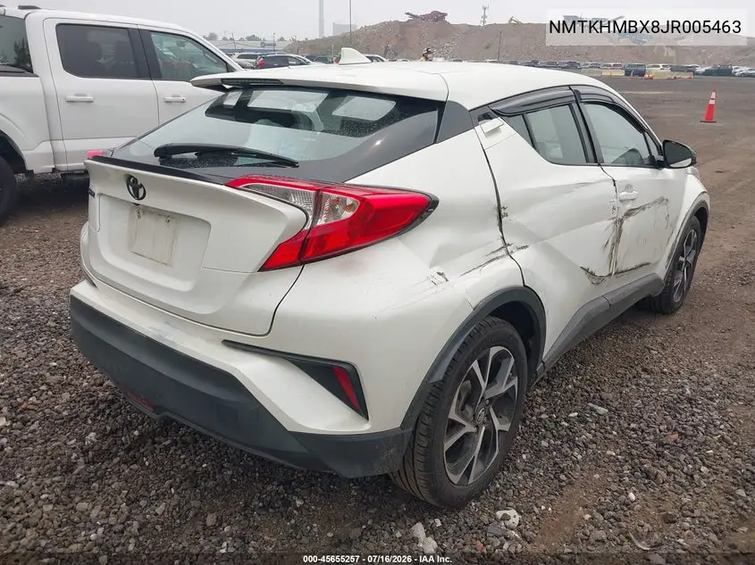 2018 Toyota C-Hr Xle Premium VIN: NMTKHMBX8JR005463 Lot: 45655257
