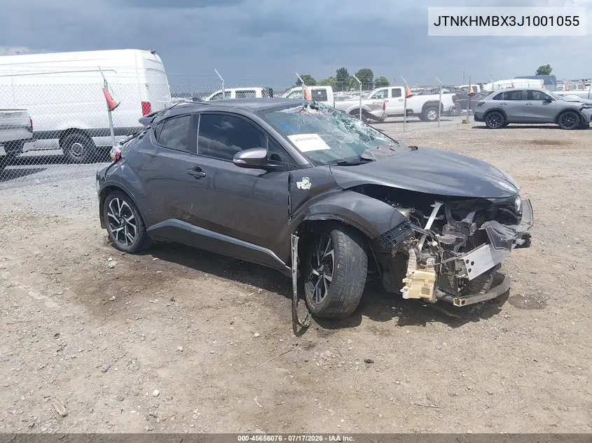 2018 Toyota C-Hr Xle VIN: JTNKHMBX3J1001055 Lot: 45656076