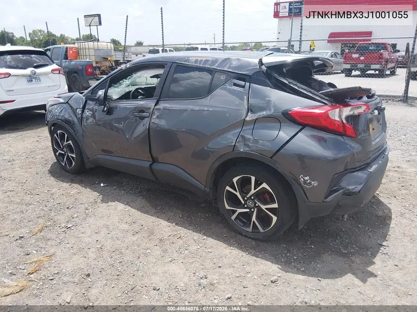 2018 Toyota C-Hr Xle VIN: JTNKHMBX3J1001055 Lot: 45656076