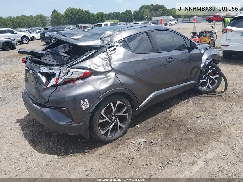 2018 Toyota C-Hr Xle VIN: JTNKHMBX3J1001055 Lot: 45656076
