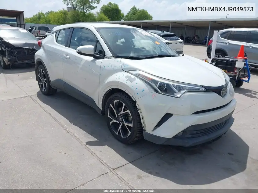 2018 Toyota C-Hr Xle Premium VIN: NMTKHMBX4JR049573 Lot: 45663833
