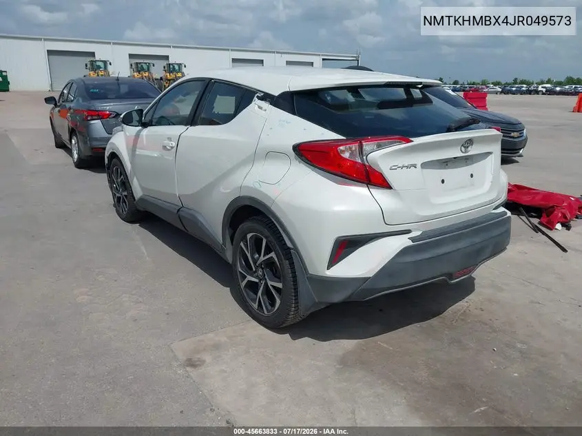 2018 Toyota C-Hr Xle Premium VIN: NMTKHMBX4JR049573 Lot: 45663833
