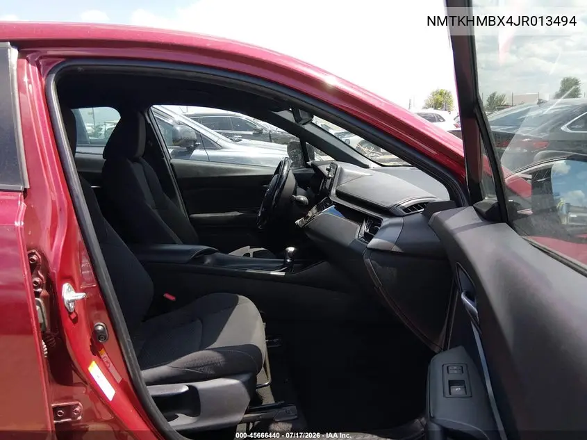 2018 Toyota C-Hr Xle VIN: NMTKHMBX4JR013494 Lot: 45666440