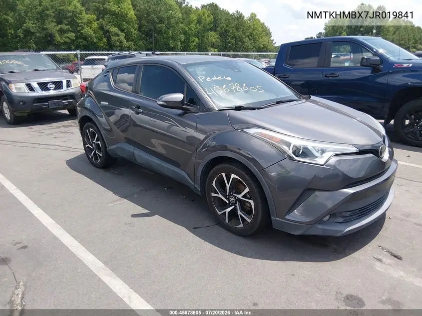2018 Toyota C-Hr Xle VIN: NMTKHMBX7JR019841 Lot: 45678605