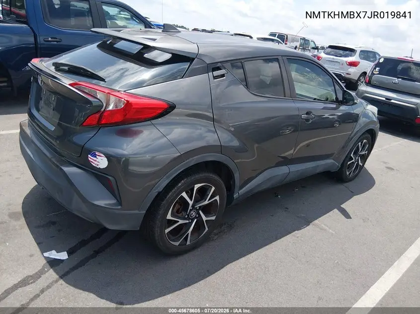 2018 Toyota C-Hr Xle VIN: NMTKHMBX7JR019841 Lot: 45678605