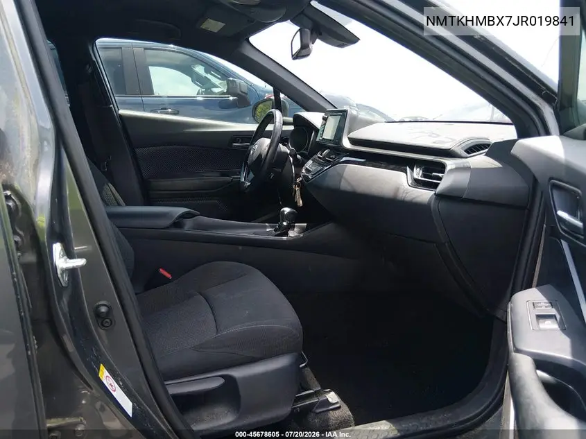 2018 Toyota C-Hr Xle VIN: NMTKHMBX7JR019841 Lot: 45678605