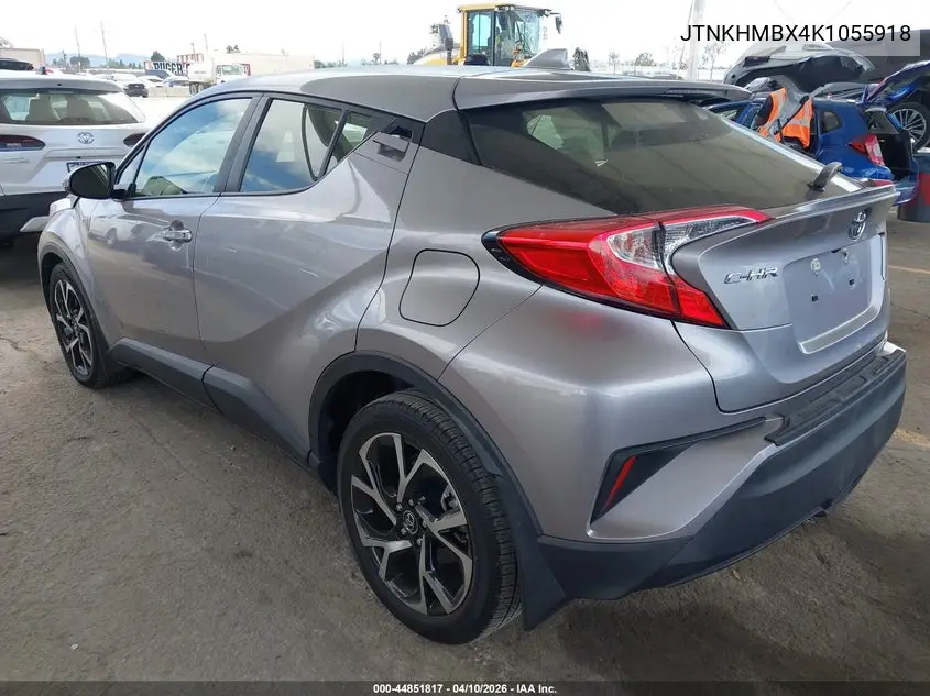 2019 Toyota C-Hr Xle VIN: JTNKHMBX4K1055918 Lot: 44851817