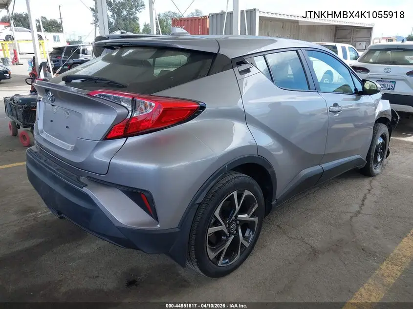 2019 Toyota C-Hr Xle VIN: JTNKHMBX4K1055918 Lot: 44851817