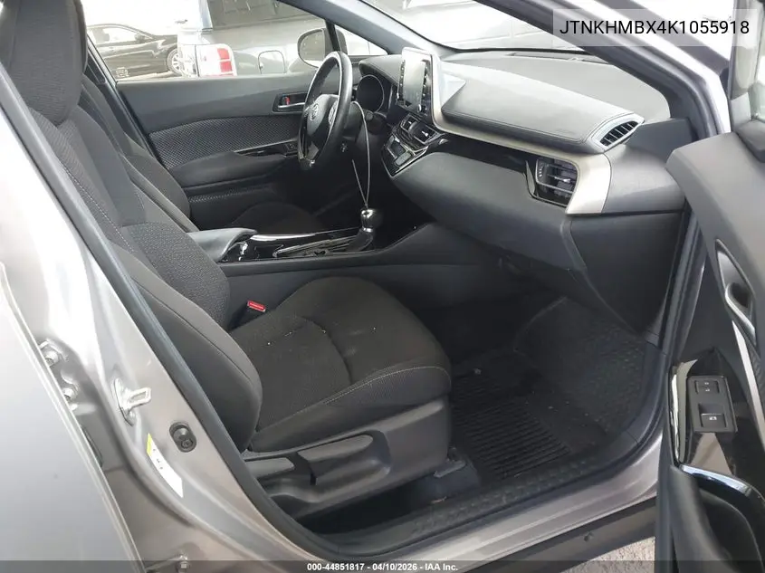 2019 Toyota C-Hr Xle VIN: JTNKHMBX4K1055918 Lot: 44851817