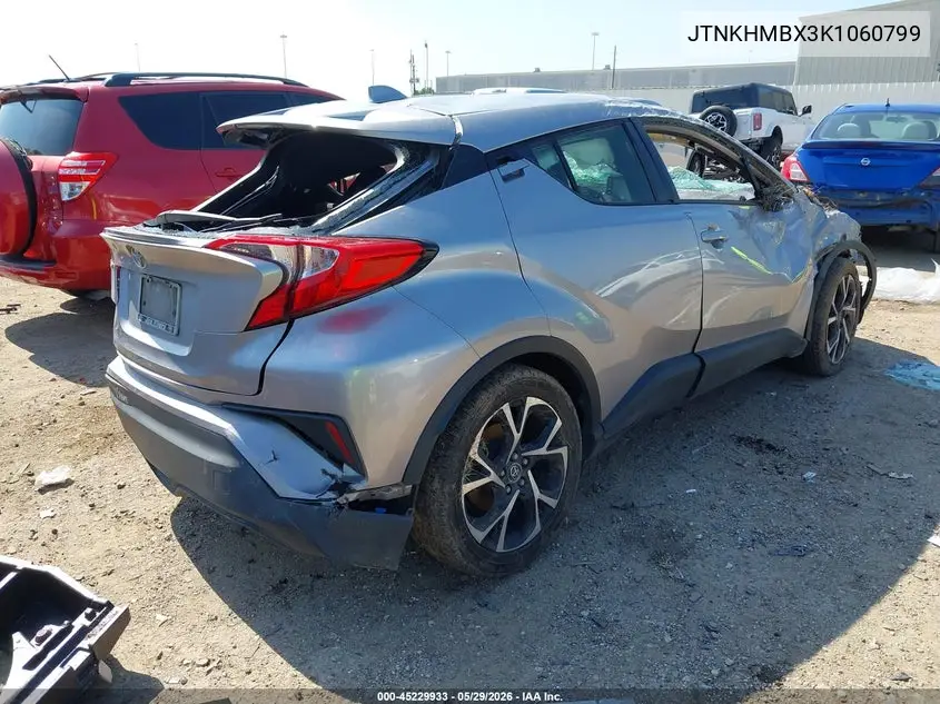 2019 Toyota C-Hr Xle VIN: JTNKHMBX3K1060799 Lot: 45229933
