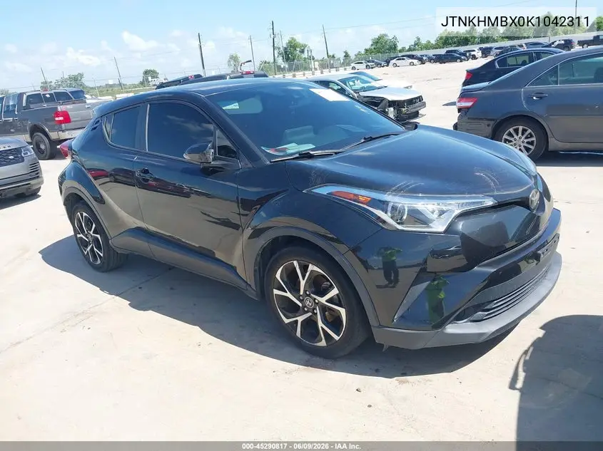 2019 Toyota C-Hr Xle VIN: JTNKHMBX0K1042311 Lot: 45290817