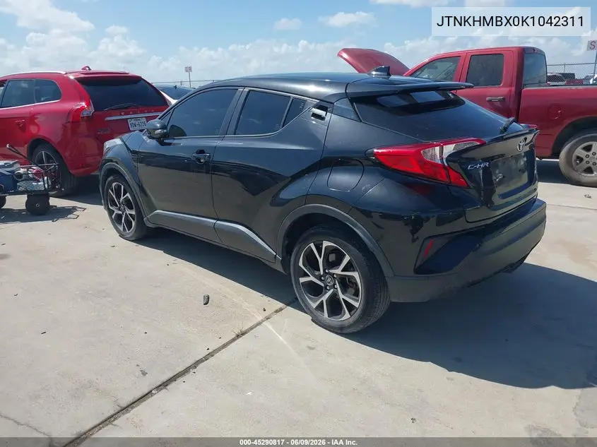 2019 Toyota C-Hr Xle VIN: JTNKHMBX0K1042311 Lot: 45290817