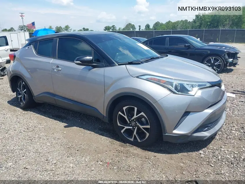 2019 Toyota C-Hr Xle VIN: NMTKHMBX9KR093103 Lot: 45307810